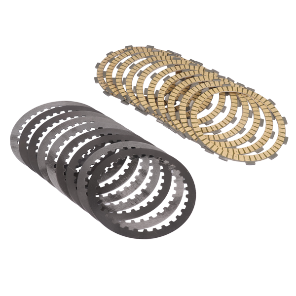 离合器摩擦片钢片套件 Clutch Friction Steel Plate Kit Fit for Harley Electra Glide FLHT FLHTCU 1999-2017-2