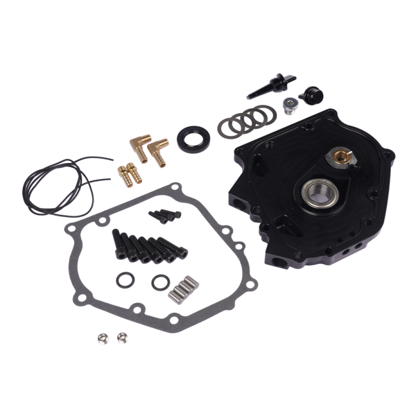 发动机侧盖 Black Dual Bearing Side Cover Replacement for GX200/Clone 196 Predator Hemi, Ghost 212 224-5