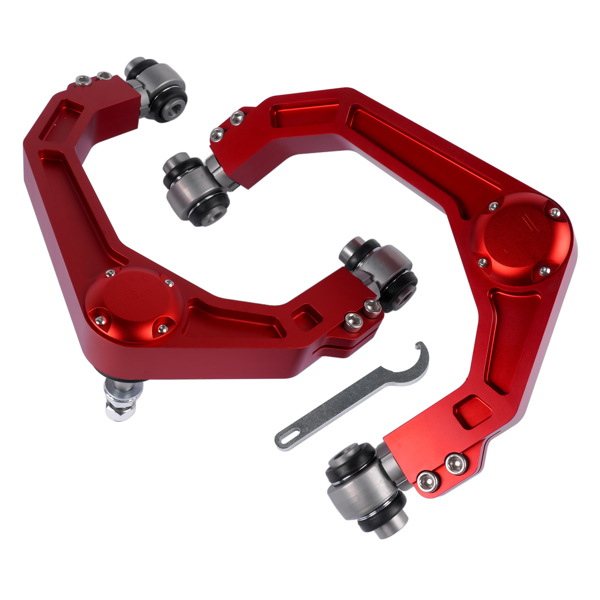 控制臂 2PCS Billet Aluminum Upper Control Arm Replacement for Ford F-150 4X4 2WD 2004-2022-5