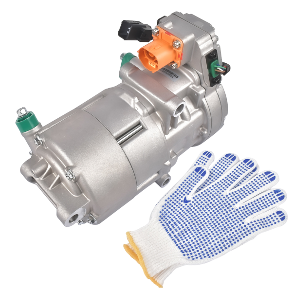 汽车空调压缩机 A/C Compressor with Clutch Fits for Kia Niro Sport Utility 2017-2022 1.6L L4 Silver 1Pc-2