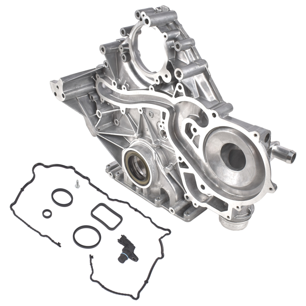 时规盖 Timing Cover HC3Z-6019-A Replacement for 2017-2020 Ford F250 F350 F450 F550 Powerstroke 6.7L-3