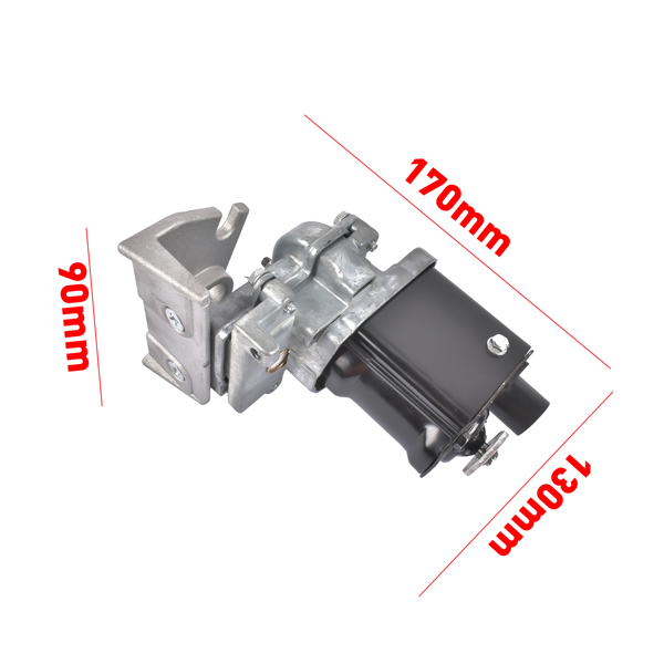 大灯电机 2Pcs Front Left and Right Headlight Motor Fits for Chevrolet Corvette Convertible Coupe 5.3L 6.5L V8 1963-1967 Black-9