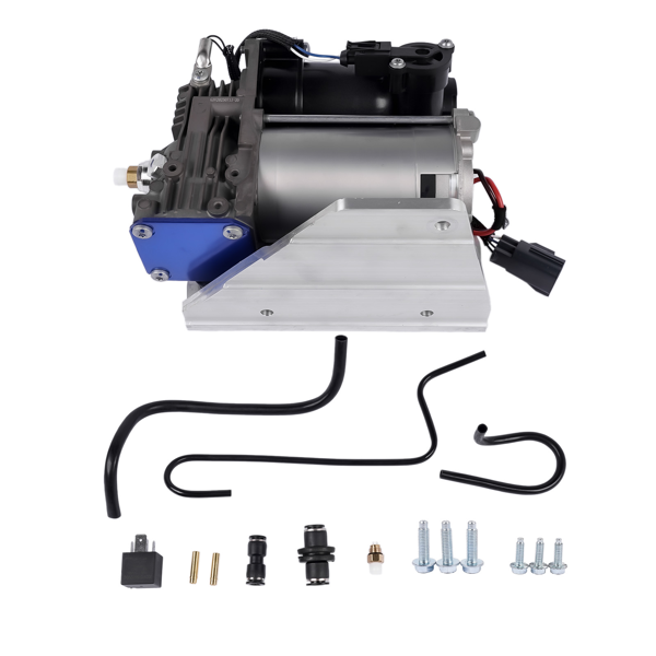 空气悬挂气泵 Air Compressor Pump w/Relay Replacement for Land Range Rover Sport LR3 LR4 LR011837 LR015303-7