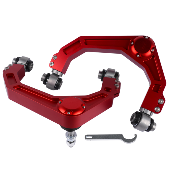 控制臂 2PCS Billet Aluminum Upper Control Arm Replacement for Ford F-150 4X4 2WD 2004-2022-3