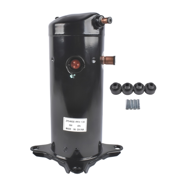 制冷压缩机 5-Ton Scroll Refrigeration Compressor Compatible with ZP54K5E-PFV-130 208-230V R-410A 60Hz-7