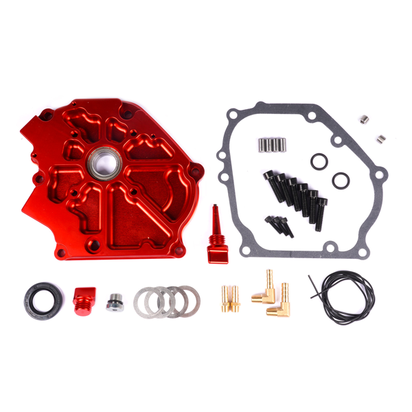 发动机侧盖 Side Cover Replacement for Predator 212cc Non Hemi Ghost 212 With Dual Bearing Sidecover Red-6