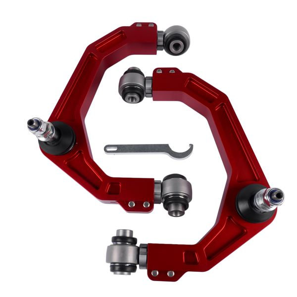 控制臂 2PCS Billet Aluminum Upper Control Arm Replacement for Ford F-150 4X4 2WD 2004-2022-2