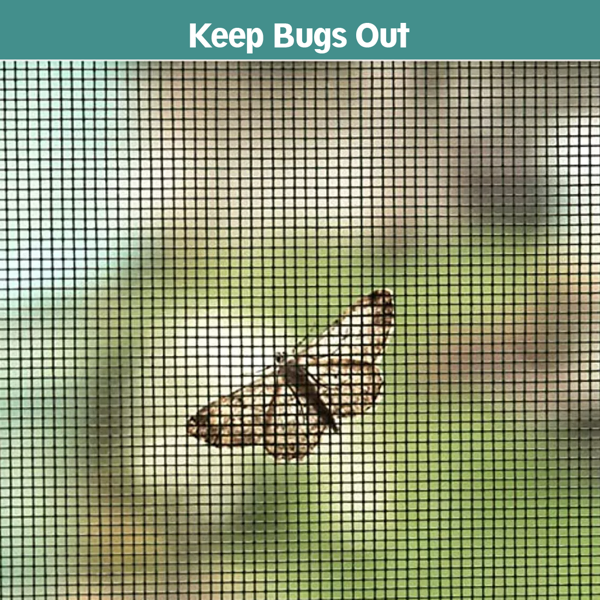UK90*210魔术窗帘门网磁性紧固蚊蝇昆虫网纱-黑色-17