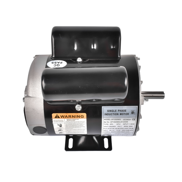 空气压缩机电机 2 HP Air Compressor Motor, Single Phase Electric Motor, 3450 RPM 56 Frame 60 HZ-1