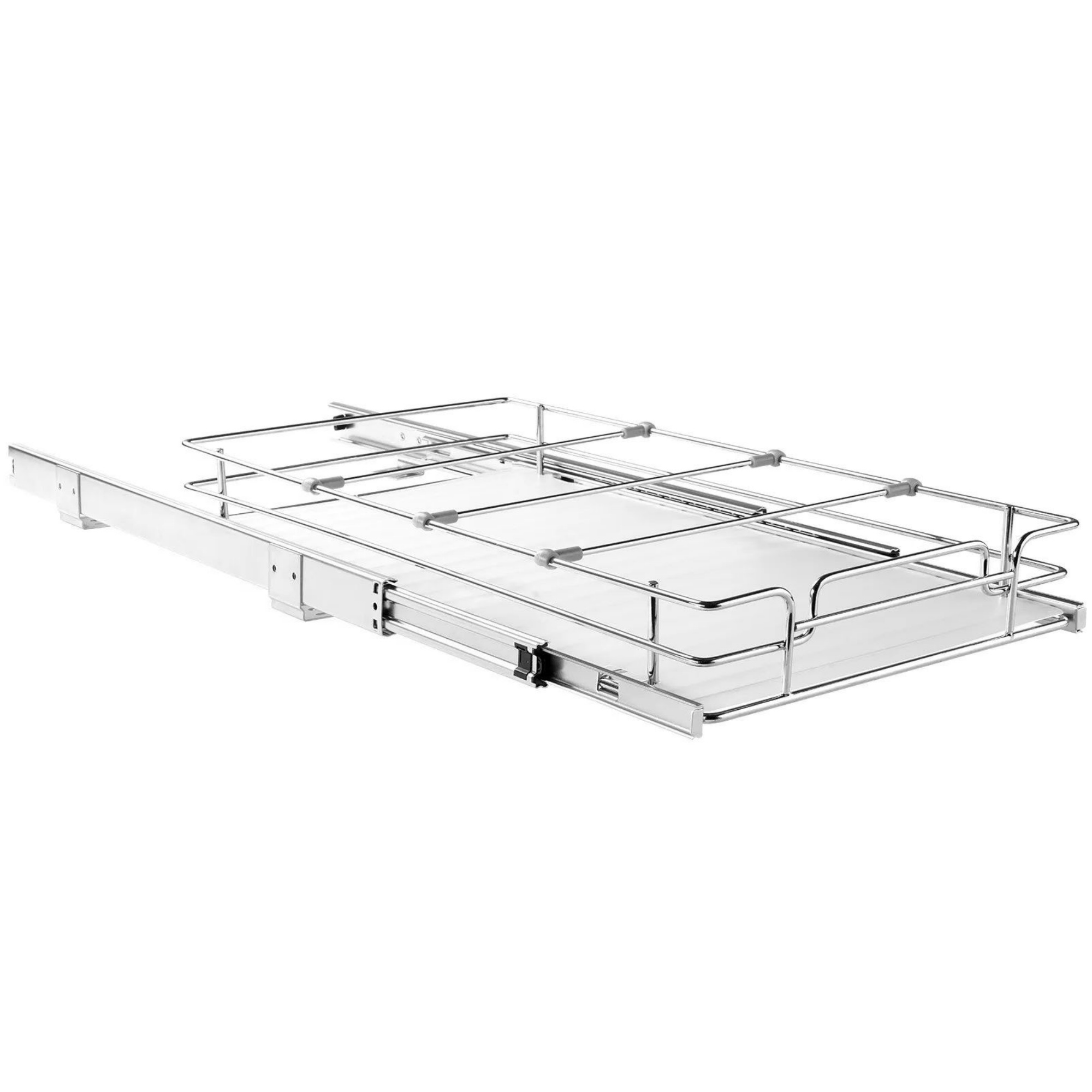11″Wx21″Dx2.5″H Pull Out Cabinet Organizer