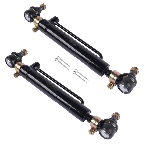 液压缸 2* Power Steering Cylinder 16-1/4" Replacement for Case 480LL 480SE 580 B 580 E 580 Super E-2