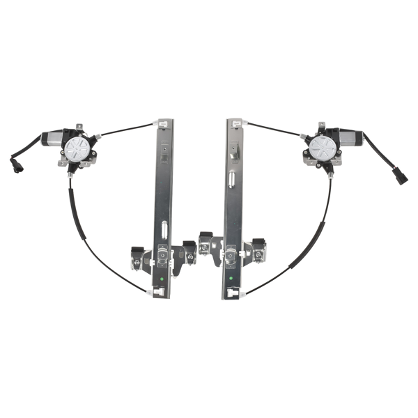玻璃升降器 2Pcs Rear Left and Right Window Regulator with 2Pin Motor Fit for Hummer H2 Pickup Sport Utility 2003-2009-1