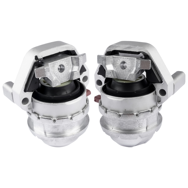 发动机支架 2x Engine Mount with Sensor Replacement for 13-18 Audi S6 S7 RS7 4.0L V8 AWD Left + Right-3