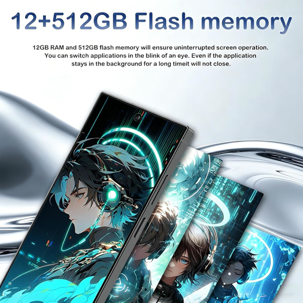 C25 Ultra 解锁版手机，支持NFC，12+512GB存储，8000mAh电池，6.9英寸高清屏幕，搭载Android 15系统，支持5G / 内置触控笔 / 双卡双待 / 指纹解锁 / 面部识别-3