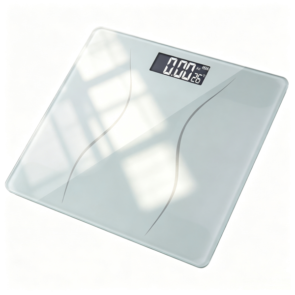 28*28cm 180kg 体重秤 小蛮腰 白色-4