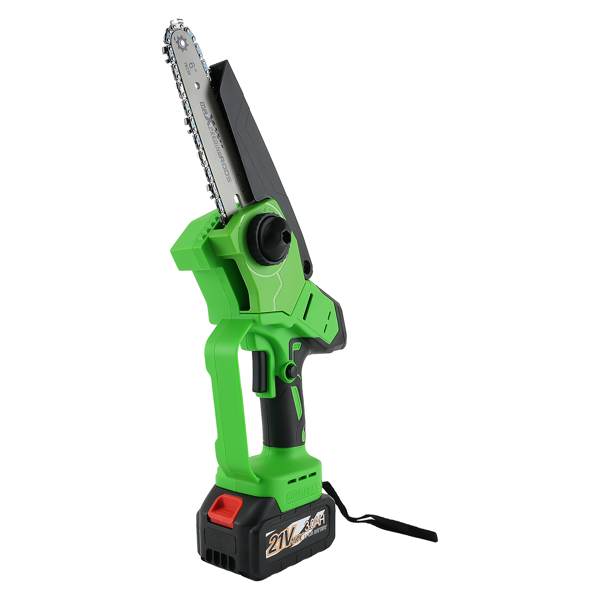 21V Cordless fit for Mini Chainsaw 2000mAh Battery 3 Chain Portable Wood Cutting Saw-2