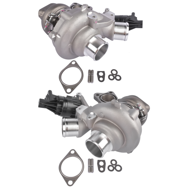 涡轮增压器套装 Twin Turbo Turbocharger K03 Replacement for Ford F-150 Expedition Navigator 3.5L 2018-2023-3