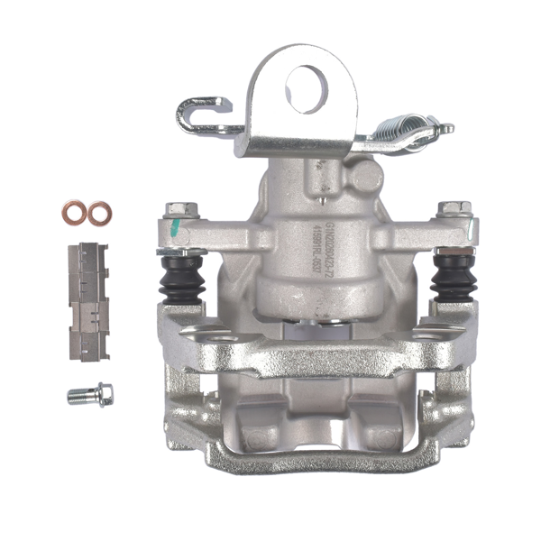刹车钳 Rear Left Brake Caliper with Bracket and Piston Fits for Nissan Sentra Sedan 2.0L L4 2020-2024 Silver 1Pc-3