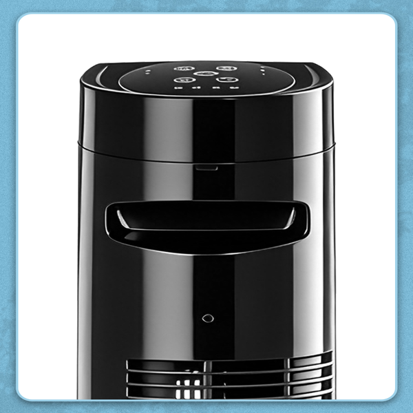 美规 RTW-AR 塔扇 110V 45W 32英寸 柱形塔扇 触控 带遥控  塑料机身 铜电机 黑色 3档 3种模式 可摇头 7.5小时定时 家用-10