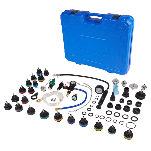 水箱测漏仪检测仪 Set of 42 Cooling System Water Tank Leakage Detection Coolant Vacuum Refill Kit-3