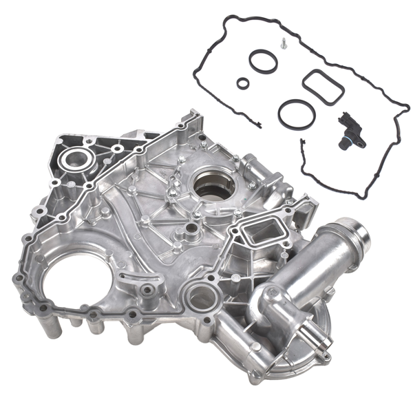 时规盖 Timing Cover HC3Z-6019-A Replacement for 2017-2020 Ford F250 F350 F450 F550 Powerstroke 6.7L-6
