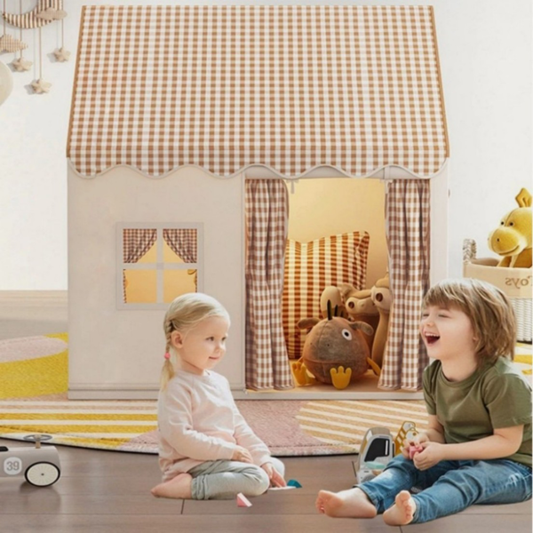 Princess Castle Tent Children Playhouses Baby Foldable Toy Indoor Outdoor Gift-2