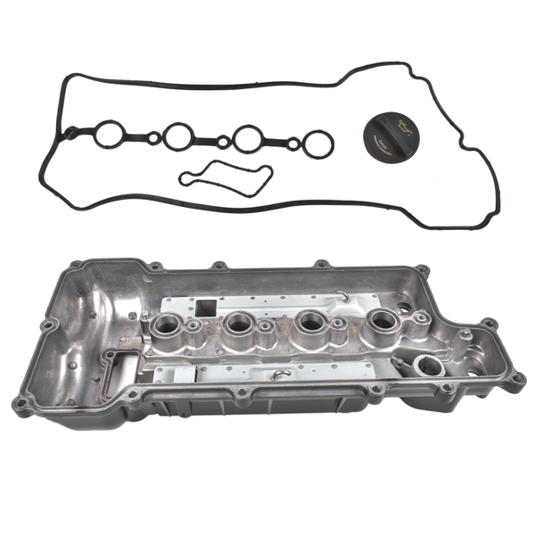 气门室盖 Aluminum Engine Valve Cover with Gasket Fits for Kia Rio Optima 2016-2020 Hyundai Elantra Black 1Pc-7