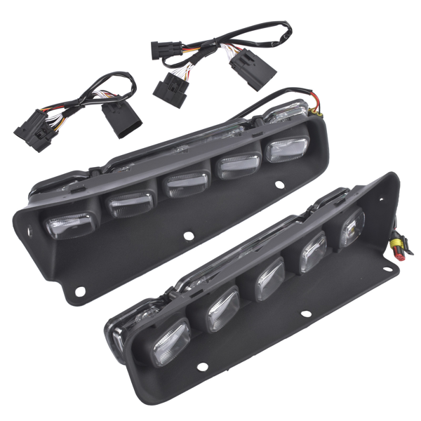 雾灯 LED Daytime Running & Turn Signal Light Replacement for Ford Bronco 2/4 Door 21-24 Bumper Kit-3