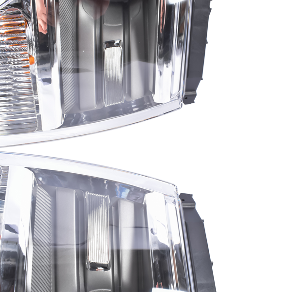 汽车大灯 Pair Left & Right HID/Xenon Chrome Headlight Replacement for 2013-2014 Ford F150 FO2518120-8