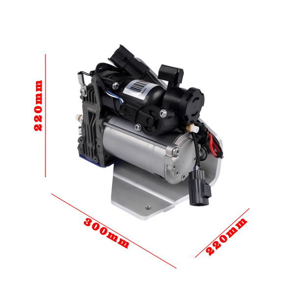 空气悬挂气泵 Air Compressor Pump w/Relay Replacement for Land Range Rover Sport LR3 LR4 LR011837 LR015303-8