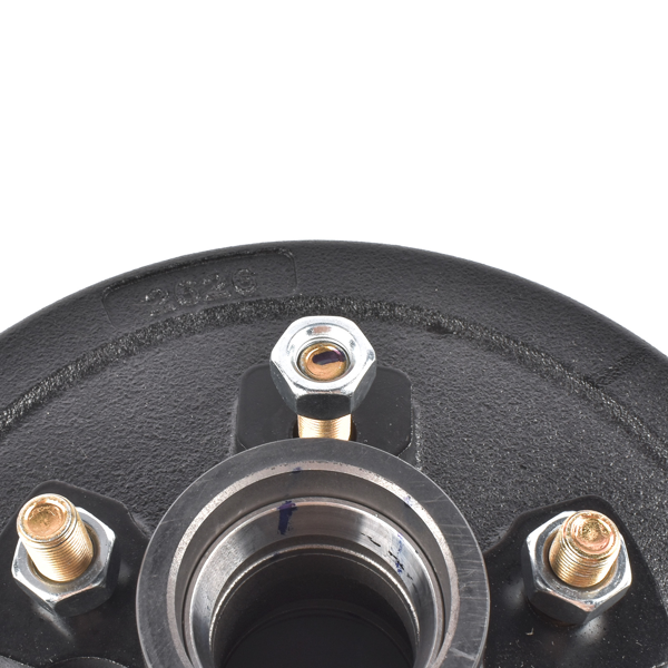 A3 车桥配件 5 on 4.5" Trailer Brake Hub Drum Kits 10x2-1/4" for 3500 lbs Axle Hub-Drum Only-8