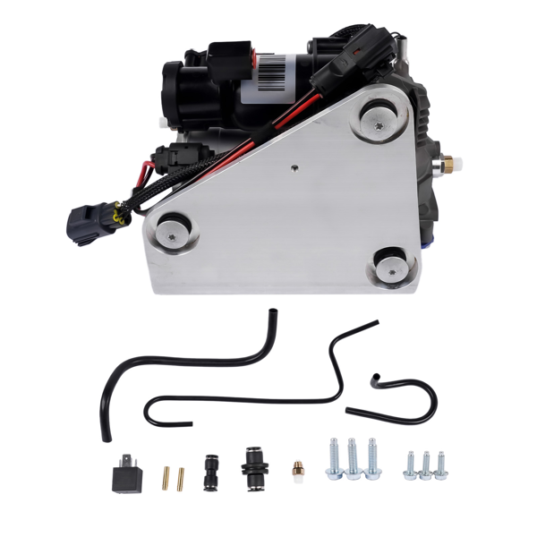 空气悬挂气泵 Air Compressor Pump w/Relay Replacement for Land Range Rover Sport LR3 LR4 LR011837 LR015303-4