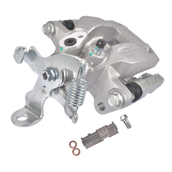 刹车钳 Rear Left Brake Caliper with Bracket and Piston Fits for Nissan Sentra Sedan 2.0L L4 2020-2024 Silver 1Pc-7