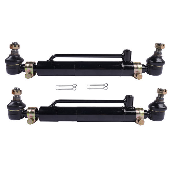 液压缸 2* Power Steering Cylinder 16-1/4" Replacement for Case 480LL 480SE 580 B 580 E 580 Super E-6