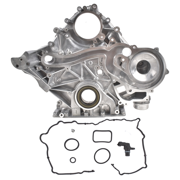 时规盖 Timing Cover HC3Z-6019-A Replacement for 2017-2020 Ford F250 F350 F450 F550 Powerstroke 6.7L-1
