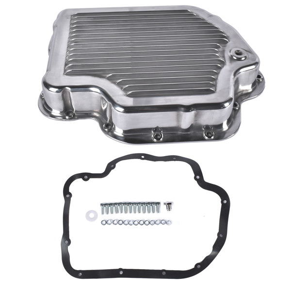 变速箱油底壳 2-1/4" Deepth Transmission Oil Pan Fits for GM Chevy TH400 Turbo 400 Transmissions-3