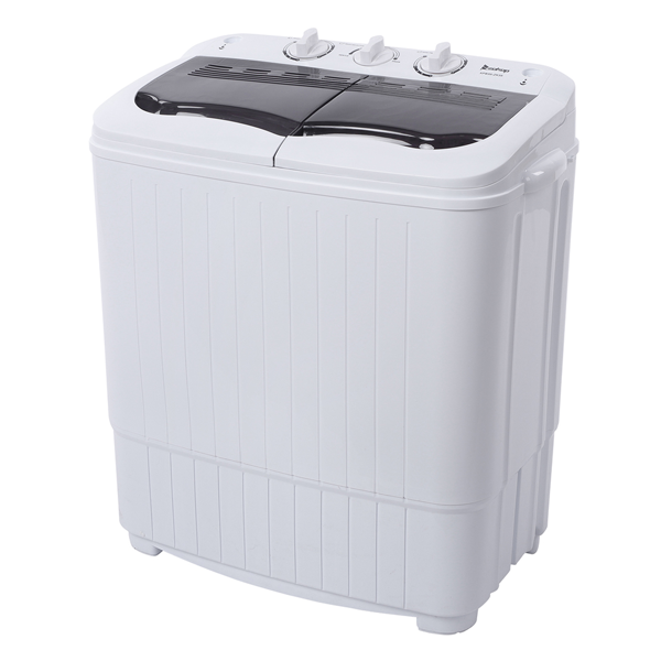 美规 XPB35-ZK35 14.3Lbs 洗衣机 110V 360 双桶 塑料 灰色盖板 半自动-7