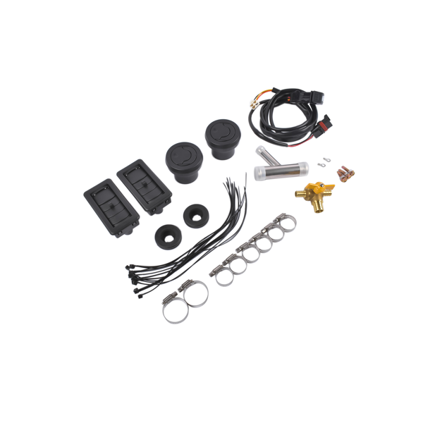 暖风加热除霜套件 Cab Heater Replacement for Polaris General 1000 2018-2022 + Defrost Vents SSHK115-00-10
