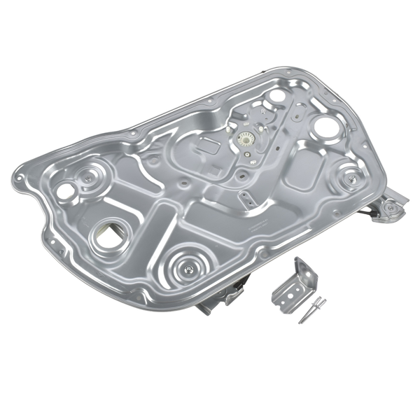 玻璃升降器 Front Left Power Window Regulator w/o Motor Fits for Hyundai Genesis Coupe Coupe 2-Door 2010-2016 Silver 1Pc-4