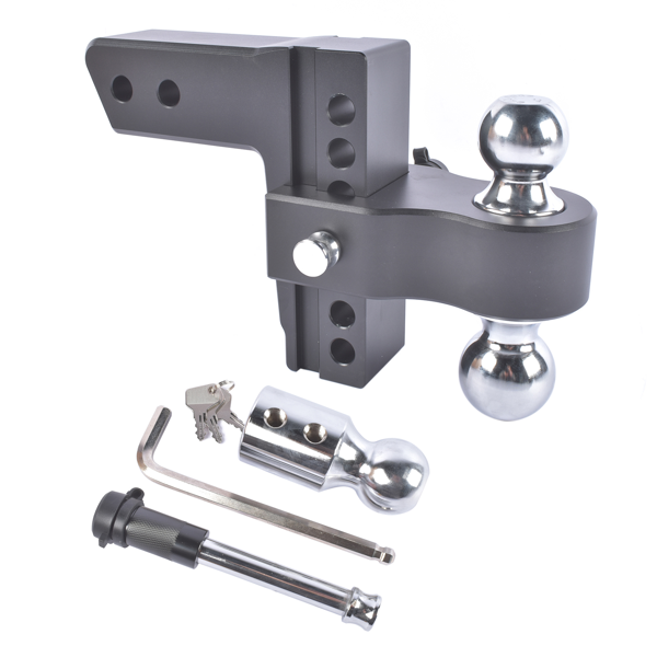 拖车挂接装置 Tri-Ball (1-7/8" x 2" x 2-5/16")with Dual Pin Key Locks and a Wrench Single-Sink-1