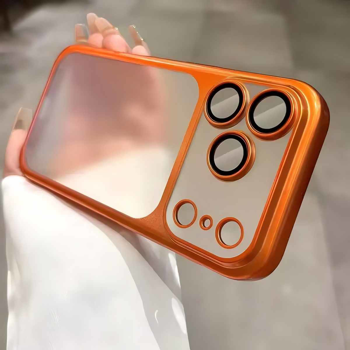 适用于 iPhone 17 Pro Max 的 保护壳 手机壳 橙色
