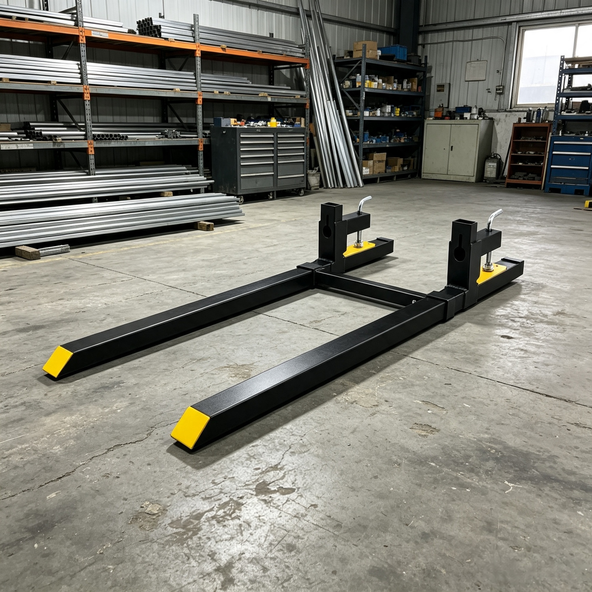 2000 lbs 60″ Clamp-On Pallet Forks view 5