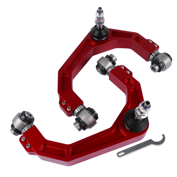 控制臂 2PCS Billet Aluminum Upper Control Arm Replacement for Ford F-150 4X4 2WD 2004-2022-7
