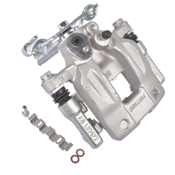 刹车钳 Rear Right Brake Caliper with Bracket and Piston Fits for Nissan Sentra Sedan 2.0L L4 2020-2024 Silver 1Pc-4