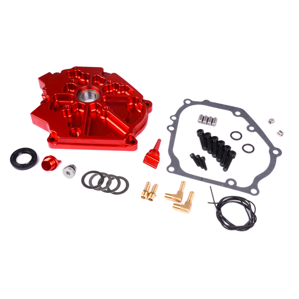 发动机侧盖 Side Cover Replacement for Predator 212cc Non Hemi Ghost 212 With Dual Bearing Sidecover Red-2
