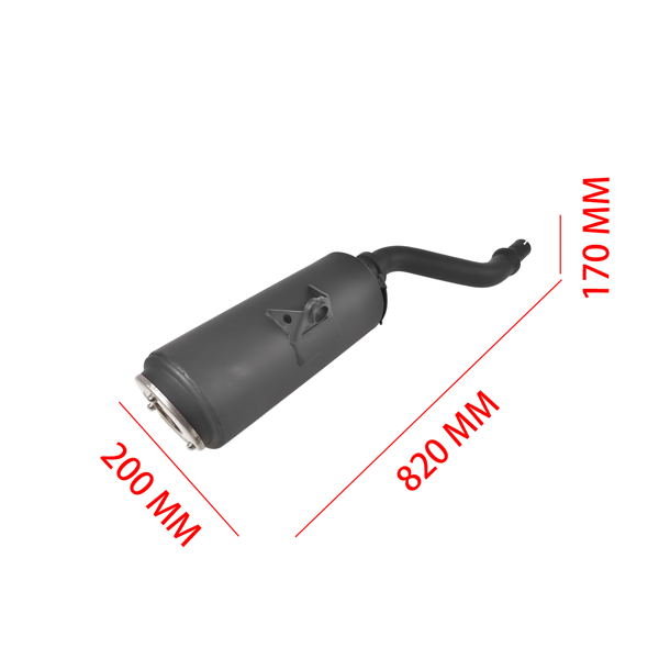 消声器 Exhaust Muffler Silencer Replacement for Honda TRX500FE TRX500FM TRX500FPE Foreman 500 07-11-9