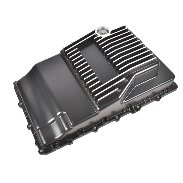 油底壳 Transmission Oil Pan Replacement for Ford Lincoln 2018-2024 Brushed Aluminum Deep 10R80-2