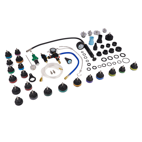 水箱测漏仪检测仪 Set of 42 Cooling System Water Tank Leakage Detection Coolant Vacuum Refill Kit-9