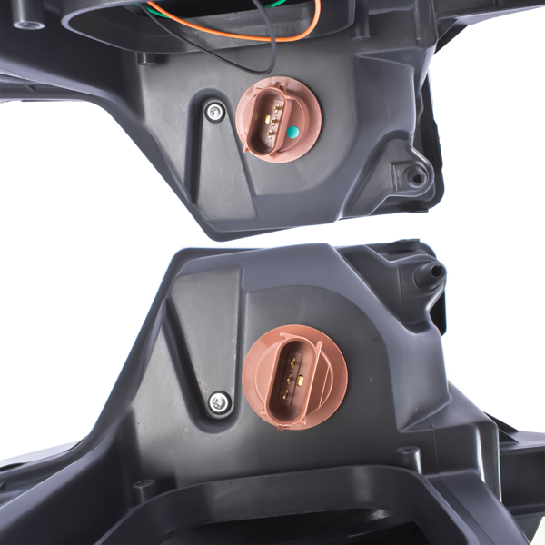 汽车大灯 Pair Left & Right HID/Xenon Chrome Headlight Replacement for 2013-2014 Ford F150 FO2518120-7