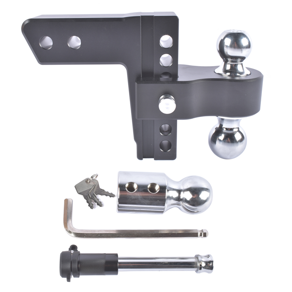 拖车挂接装置 Tri-Ball (1-7/8" x 2" x 2-5/16")with Dual Pin Key Locks and a Wrench Single-Sink-4